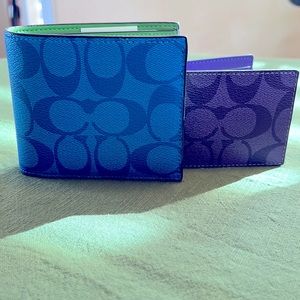 New Mens’ Coach Wallet